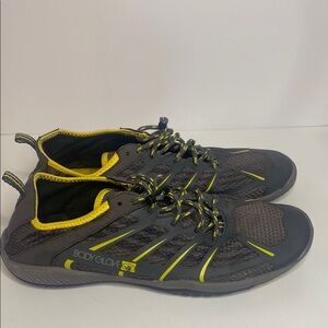 Body Glove Men's Gray and Yellow Shoes